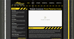 Desktop Screenshot of berkssealcoating.com